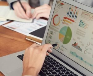 Going through annual sales report